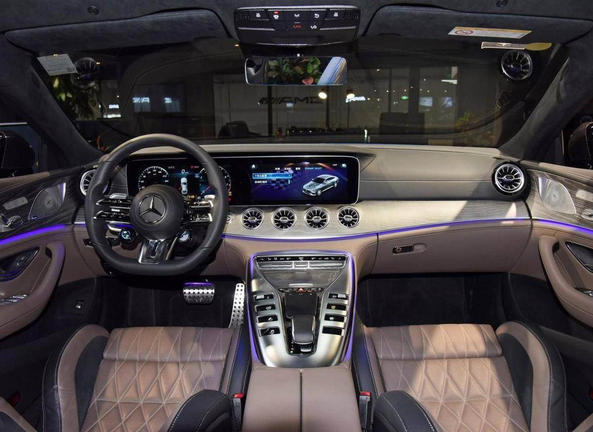 售價134.48萬元,新款AMG GT 53四門跑車上市