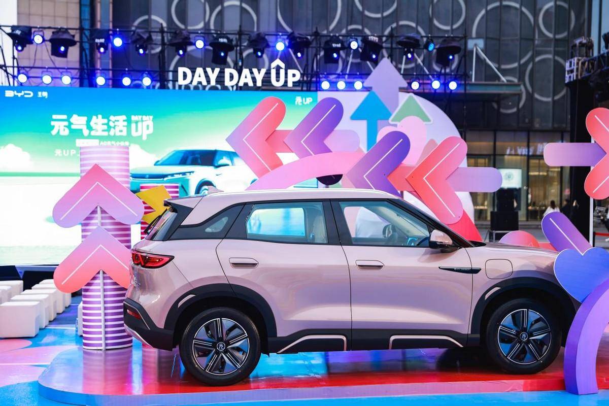 年輕人的第一輛車 —— 元UP酷萌來(lái)襲,濟(jì)南心動(dòng)上市,9.68萬(wàn)元起!