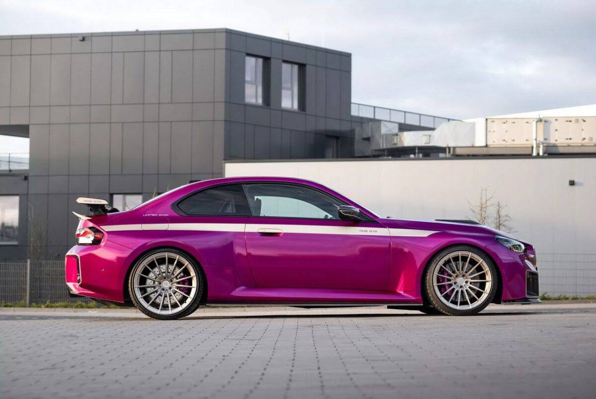 想低調(diào)都難,改裝新高度705匹的寶馬M2