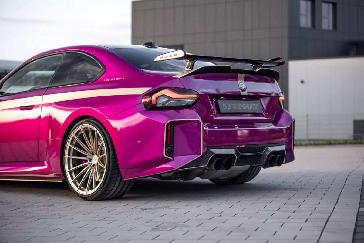 想低調(diào)都難,改裝新高度705匹的寶馬M2