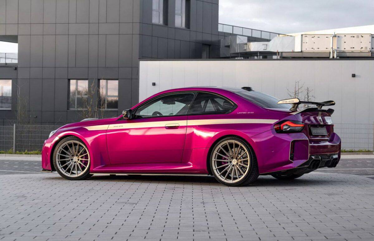 想低調(diào)都難,改裝新高度705匹的寶馬M2