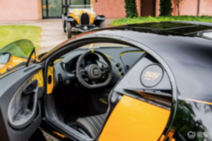 布加迪Chiron Super Sport “55 1of1”官圖 紀念首款SS車型