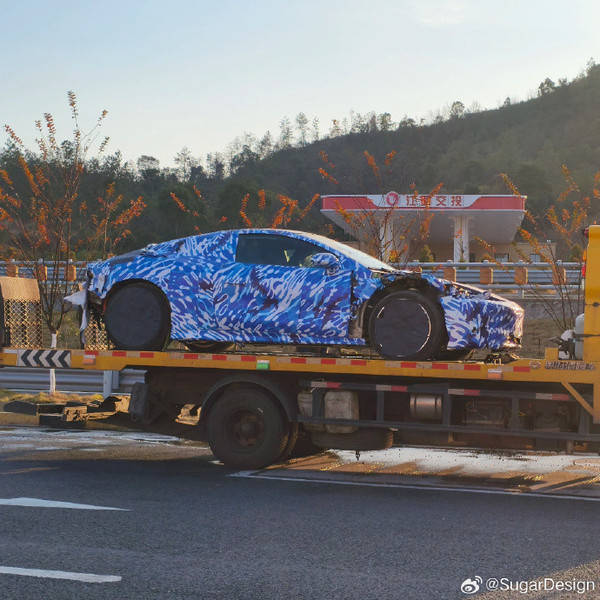 騰勢跑車諜照搶先看,性能直追911,原是方程豹Super 9量產版?