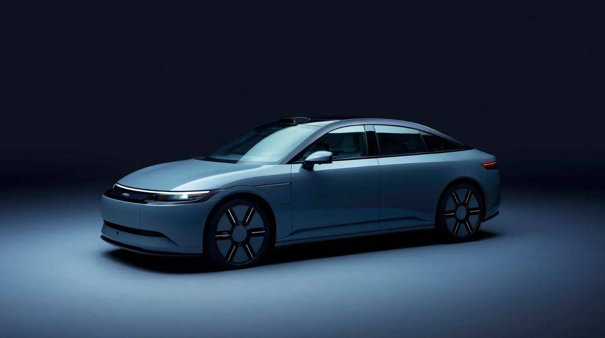 索尼跳票的第一臺車終于來了,網友:平平無奇,毫無亮點