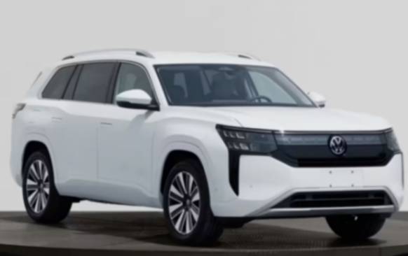 上汽大眾途昂Pro實車曝光,雖然很丑,但有五代EA888