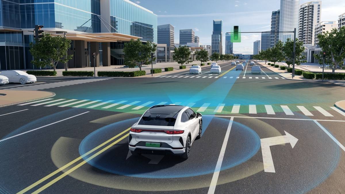 全系標配高階智駕,激光雷達不加價!宋L EV智駕版18.98萬起