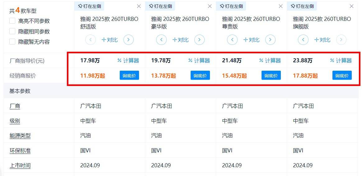 新款本田雅閣或于3月上市,前臉大調(diào)整,能延續(xù)十代的輝煌?