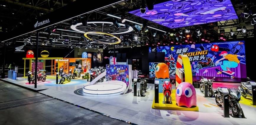 Honda全新電動概念車亮相北京摩展 展示未來兩輪暢想