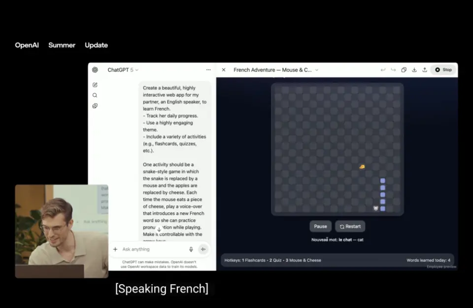 GPT-3像個(gè)高中生,GPT-4像個(gè)大學(xué)生,而GPT-5則已經(jīng)變成了一名專家,一名各個(gè)領(lǐng)域的專家。