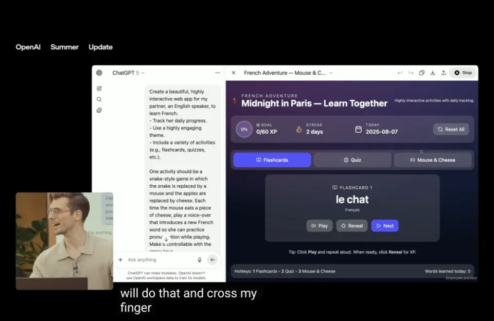 GPT-3像個(gè)高中生,GPT-4像個(gè)大學(xué)生,而GPT-5則已經(jīng)變成了一名專家,一名各個(gè)領(lǐng)域的專家。