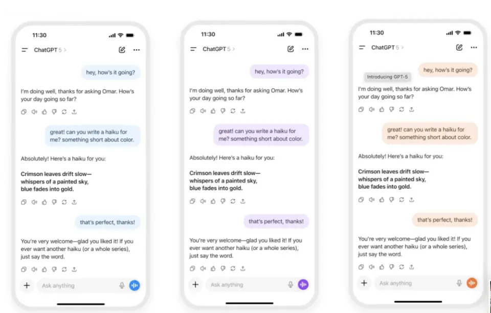 GPT-3像個(gè)高中生,GPT-4像個(gè)大學(xué)生,而GPT-5則已經(jīng)變成了一名專家,一名各個(gè)領(lǐng)域的專家。
