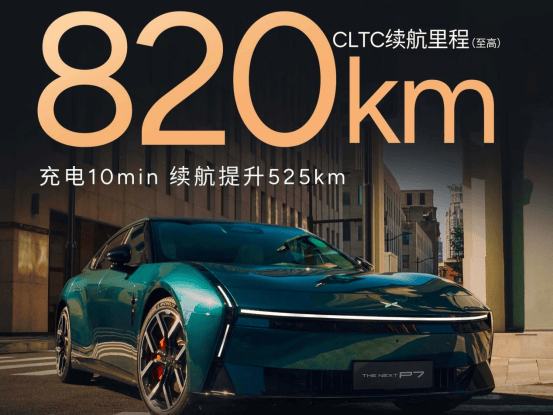 全新小鵬P7耐力測(cè)試跑了3961km 比小米YU7 Max還強(qiáng)!