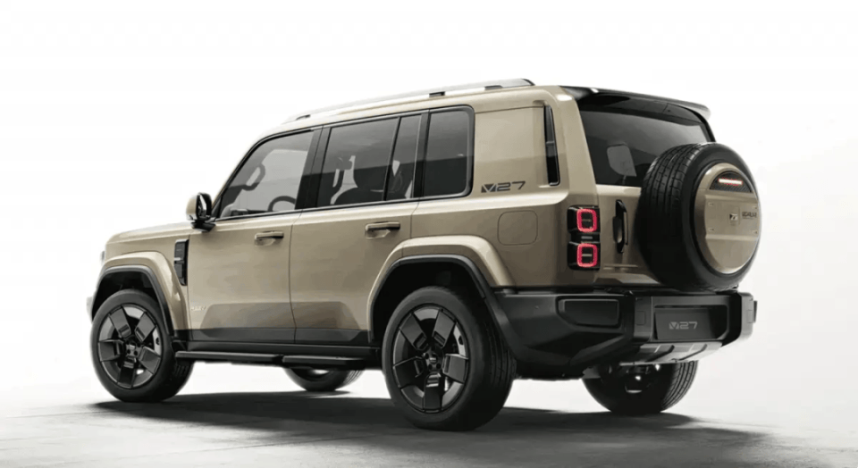 增程方盒子iCAR V27,在中東平替衛士、大G