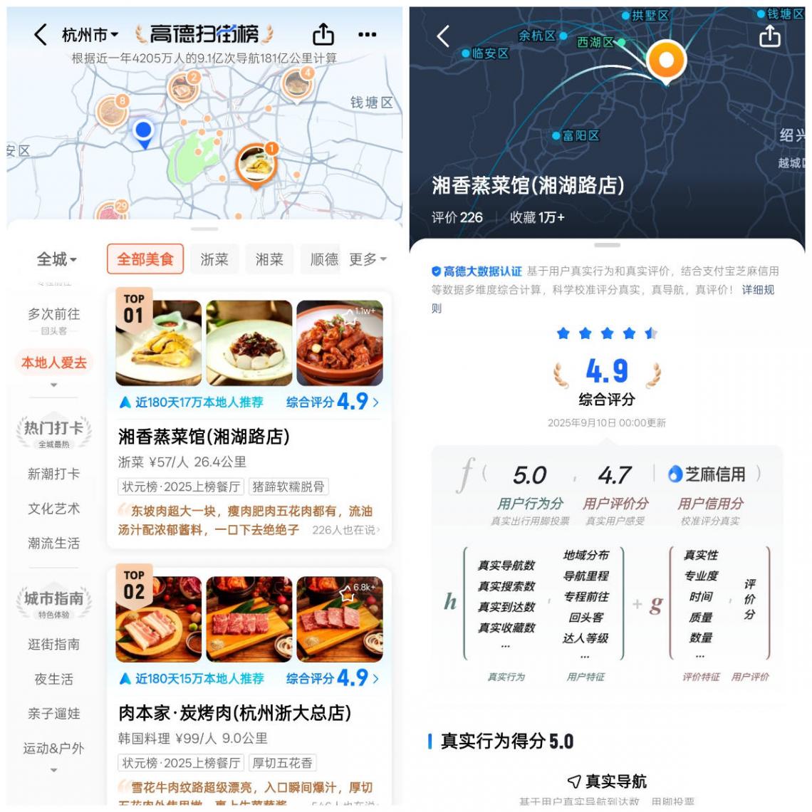 高德震撼上線!10億人「走出」的掃街榜,牛在哪?