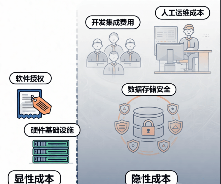 IM的SaaS模式與私有化部署TCO對比——以“小天互連”為例
